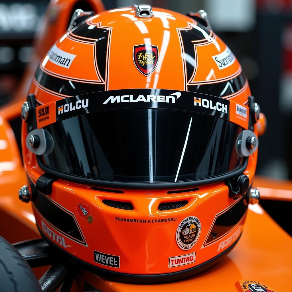 McLaren F1 Helmet Design