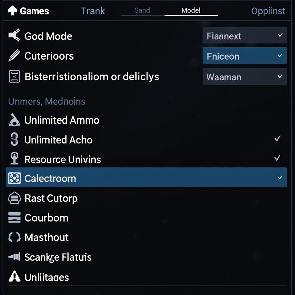 Me Andromeda Trainer Interface