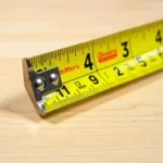 Measuring Tape Showing Feet and Inches