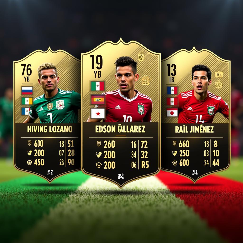 Key Player Ratings for Mexico in FIFA 24