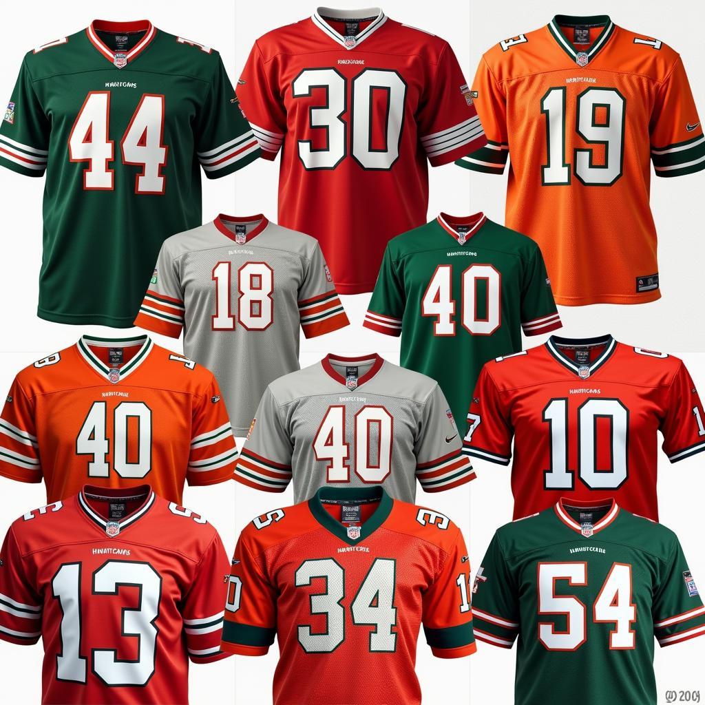 Miami Hurricanes Jerseys Through the Years