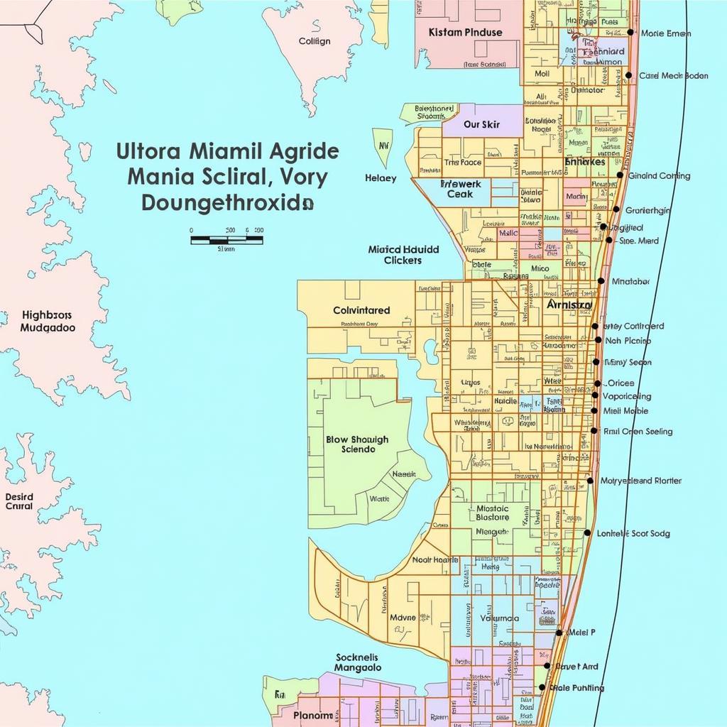 Map of Miami Neighborhoods