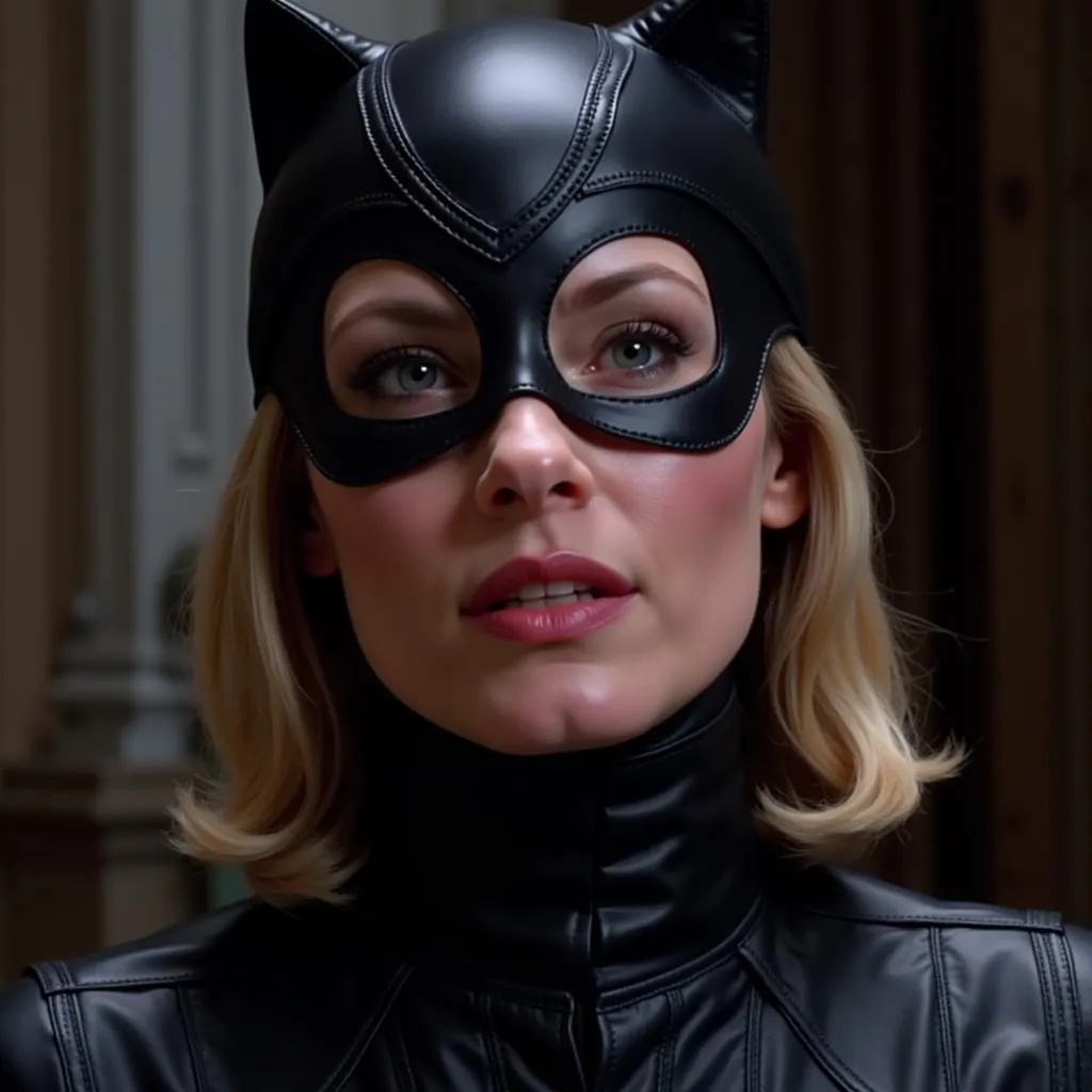 Michelle Pfeiffer in the 1993 Catwoman Costume