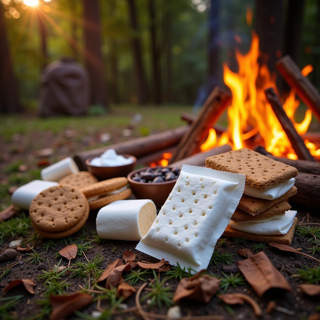 Mini Marshmallow Packs for Camping