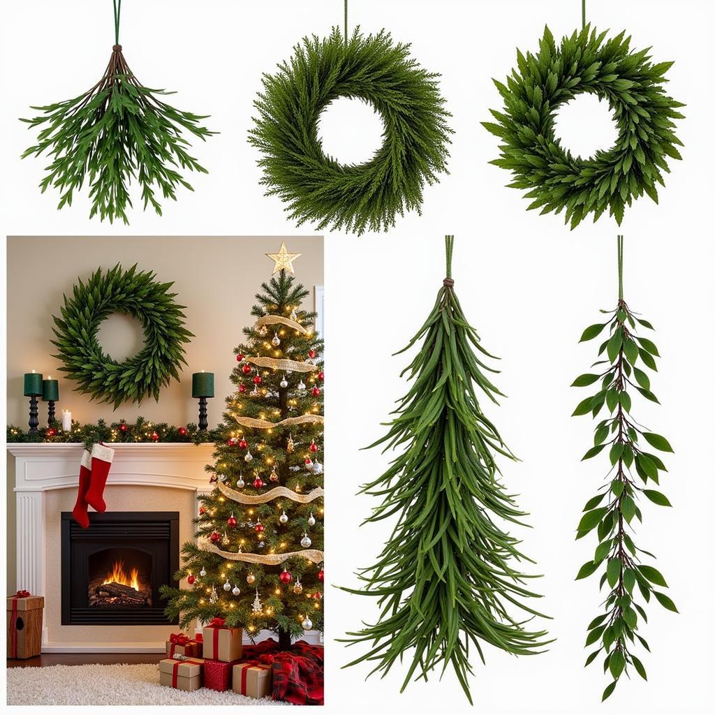 Mistletoe Decorations for Christmas