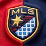 Close-up of an MLS Next Patch