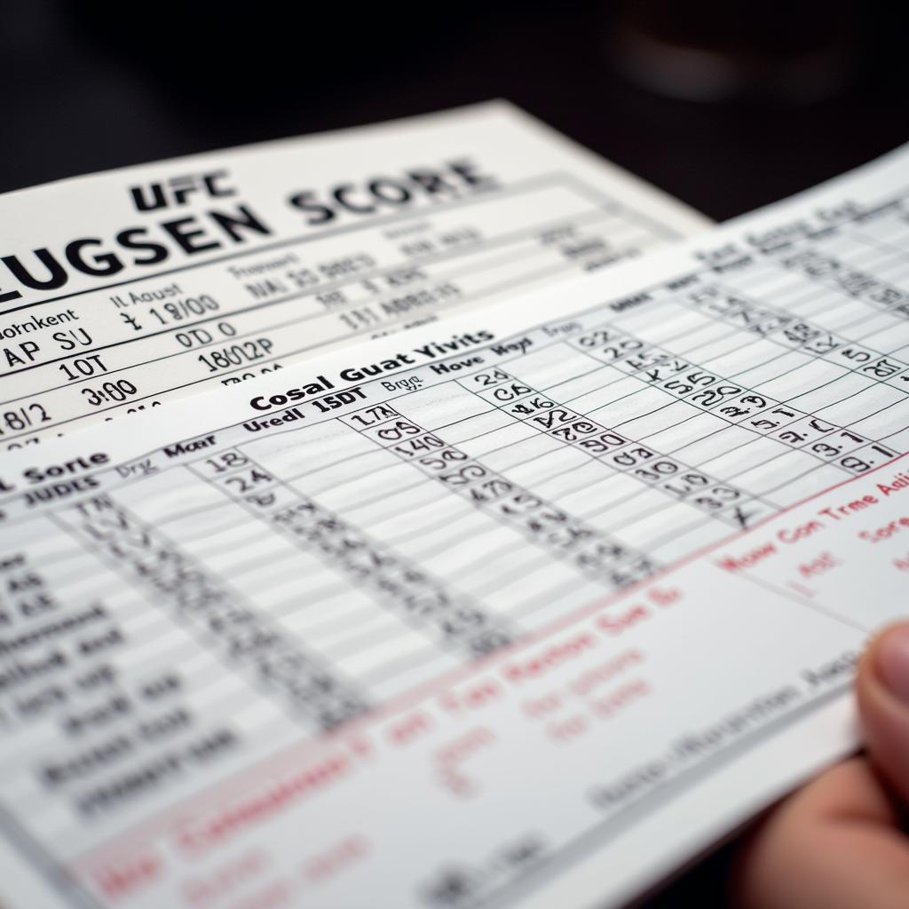 Controversial MMA Decision: Judges' Scorecards Displayed