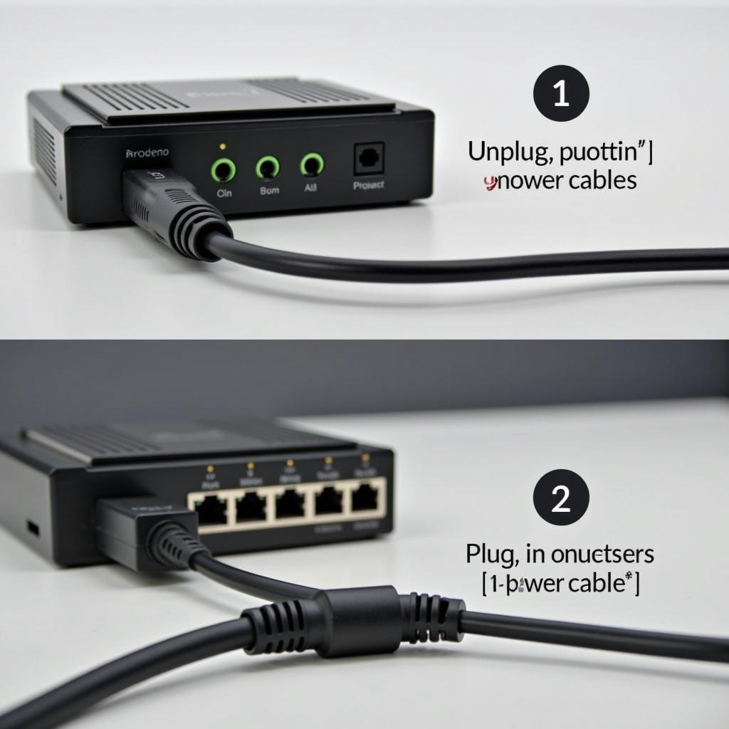 Power Cycling Modem and Router