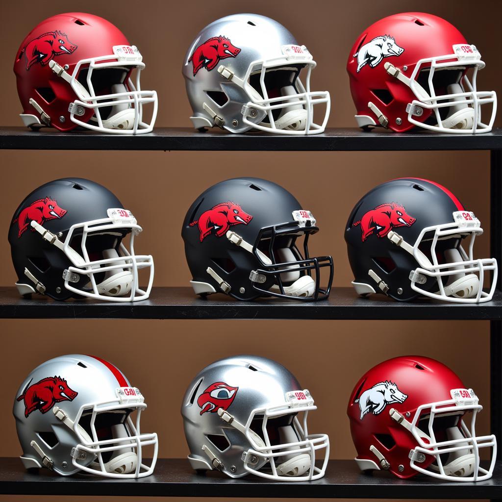 Modern Arkansas Helmets