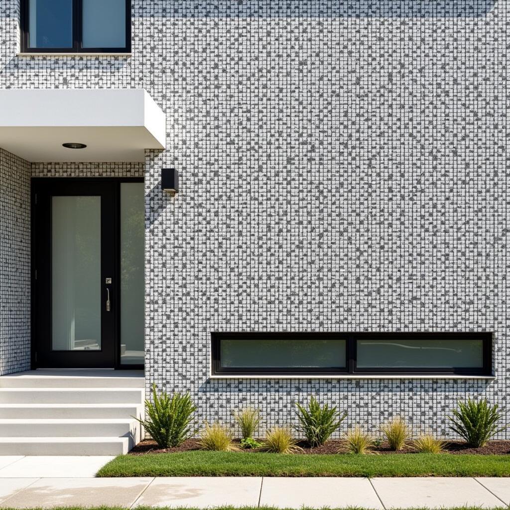 Modern Exterior Wall Paper Design