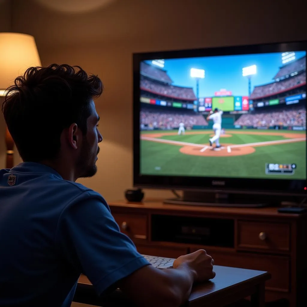 Modern MLB Arcade Game on Home Console