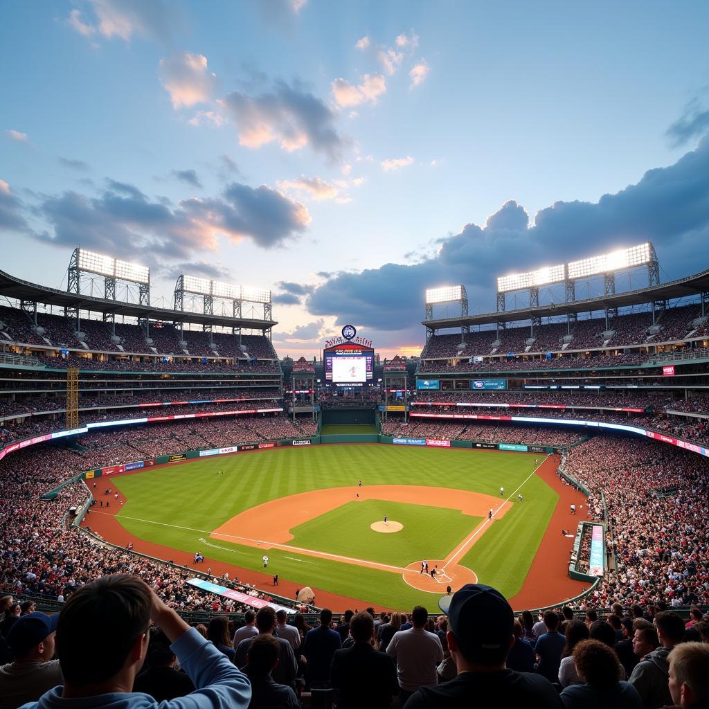 Baseball Stadium in Moscow