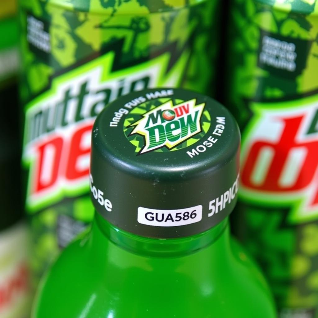 Finding Mountain Dew Cap Codes Under the Bottle Cap