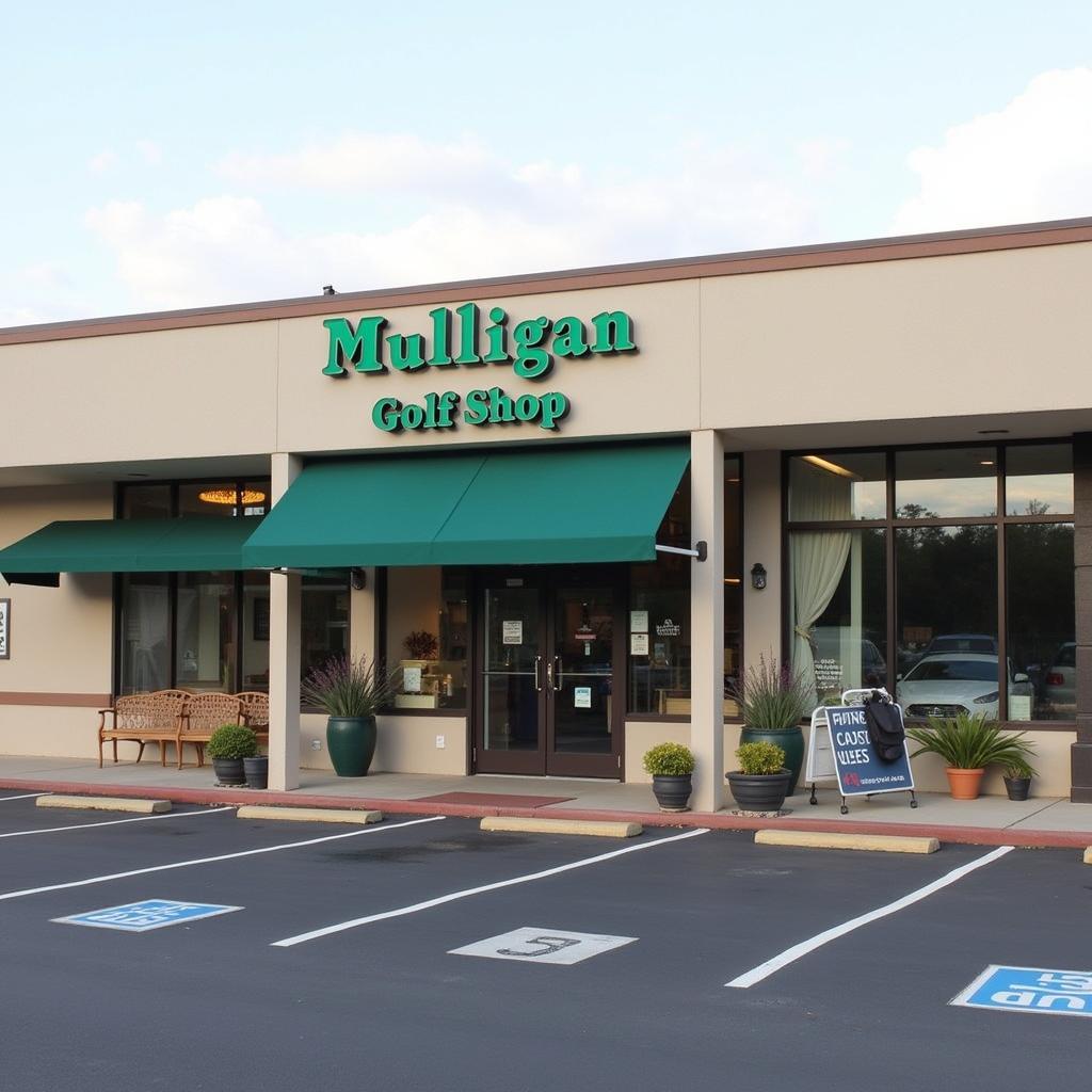 Mulligan Golf Shop Exterior