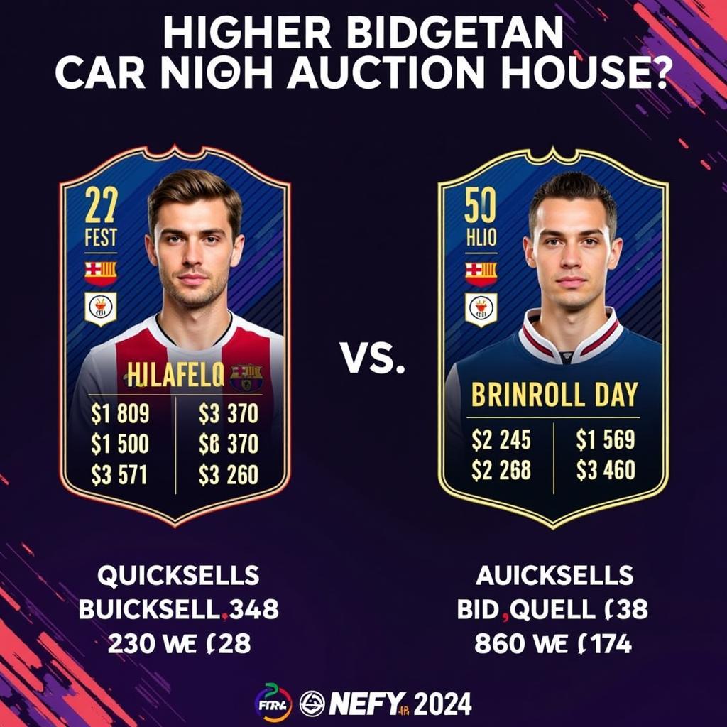 Comparing Quicksell vs. Auction House Prices