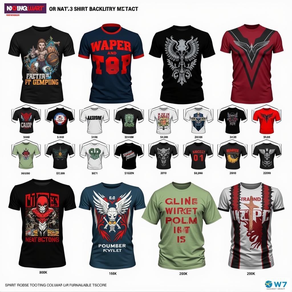 Variety of Mass Effect N7 Shirt Designs