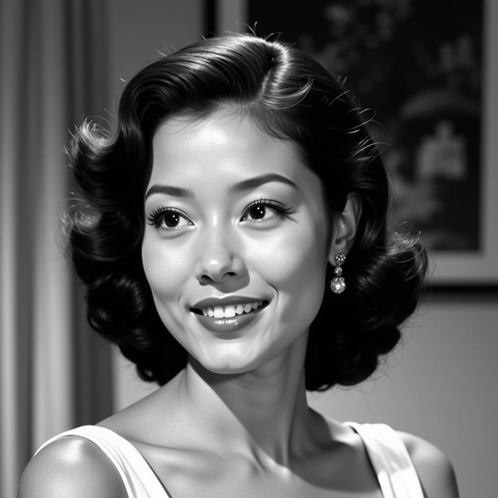 Naomi Shigeta in a promotional photoshoot