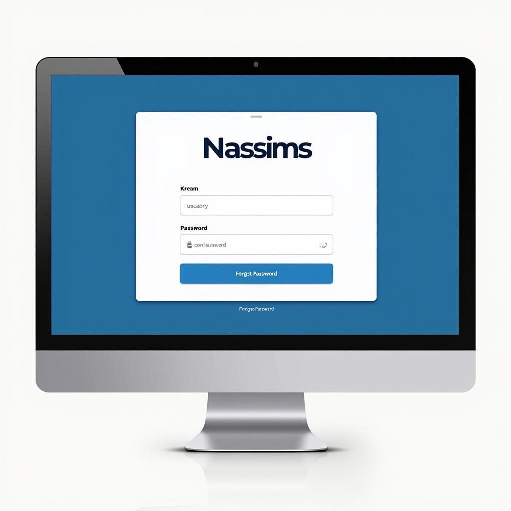 Nassims Login Interface