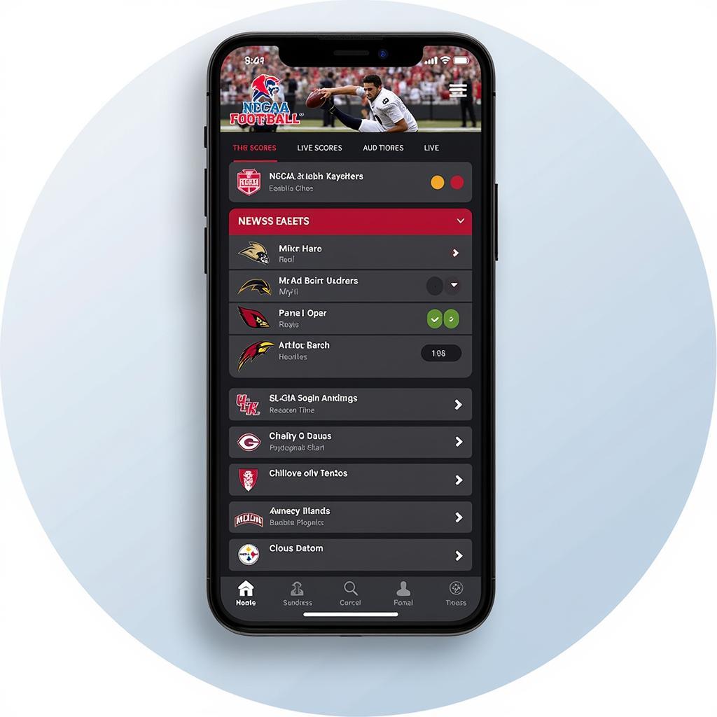 NCC Football App