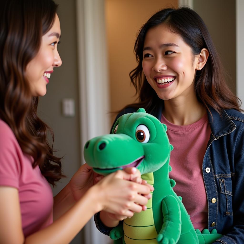 Giving a Nessie Plush as a Gift