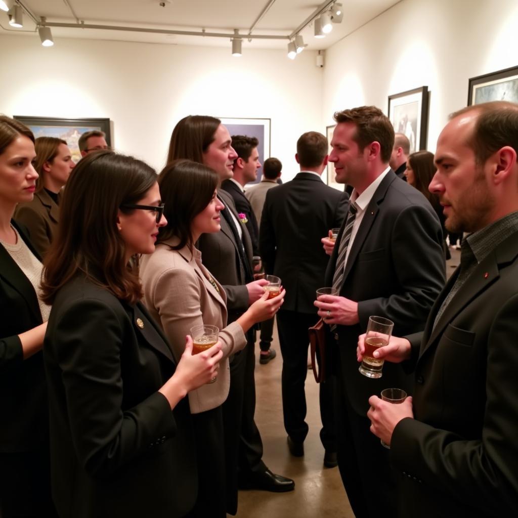 Networking event for arts professionals in NYC