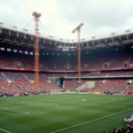 New Frankfurt Stadium Renovation for the 1974 World Cup