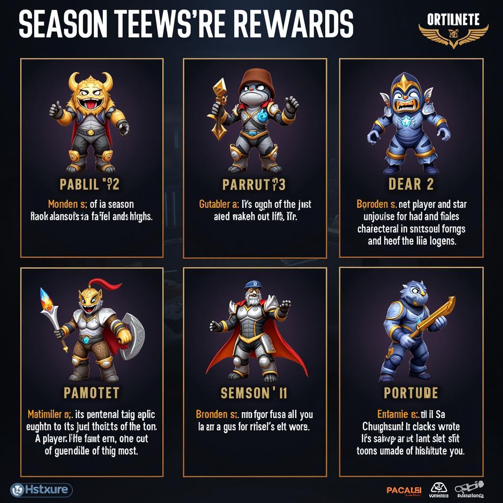 Exclusive in-game rewards for the new season