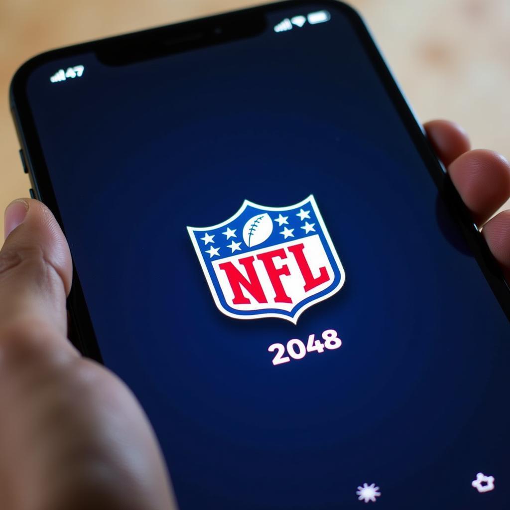 NFL 2048 Mobile App