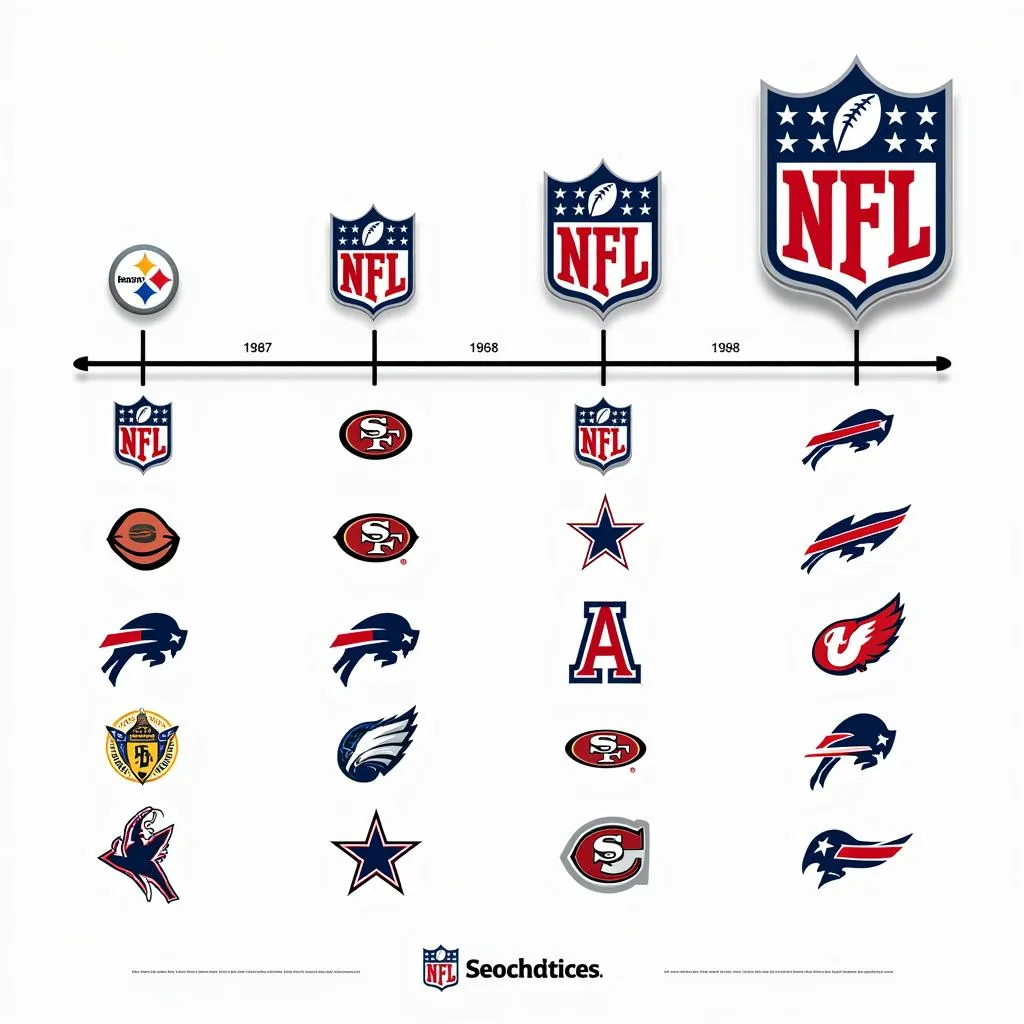 NFL Logo Evolution