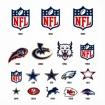 Evolution of the NFL Logo