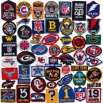 Collection of NFL Team Patches