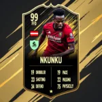 Nkunku's FIFA Ultimate Team Card