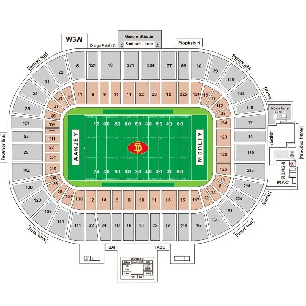 Notre Dame Stadium Seating Chart