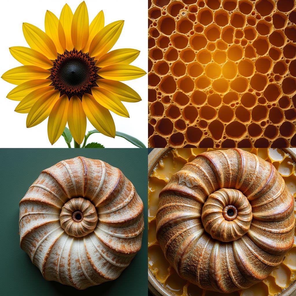 Examples of numerical patterns found in nature