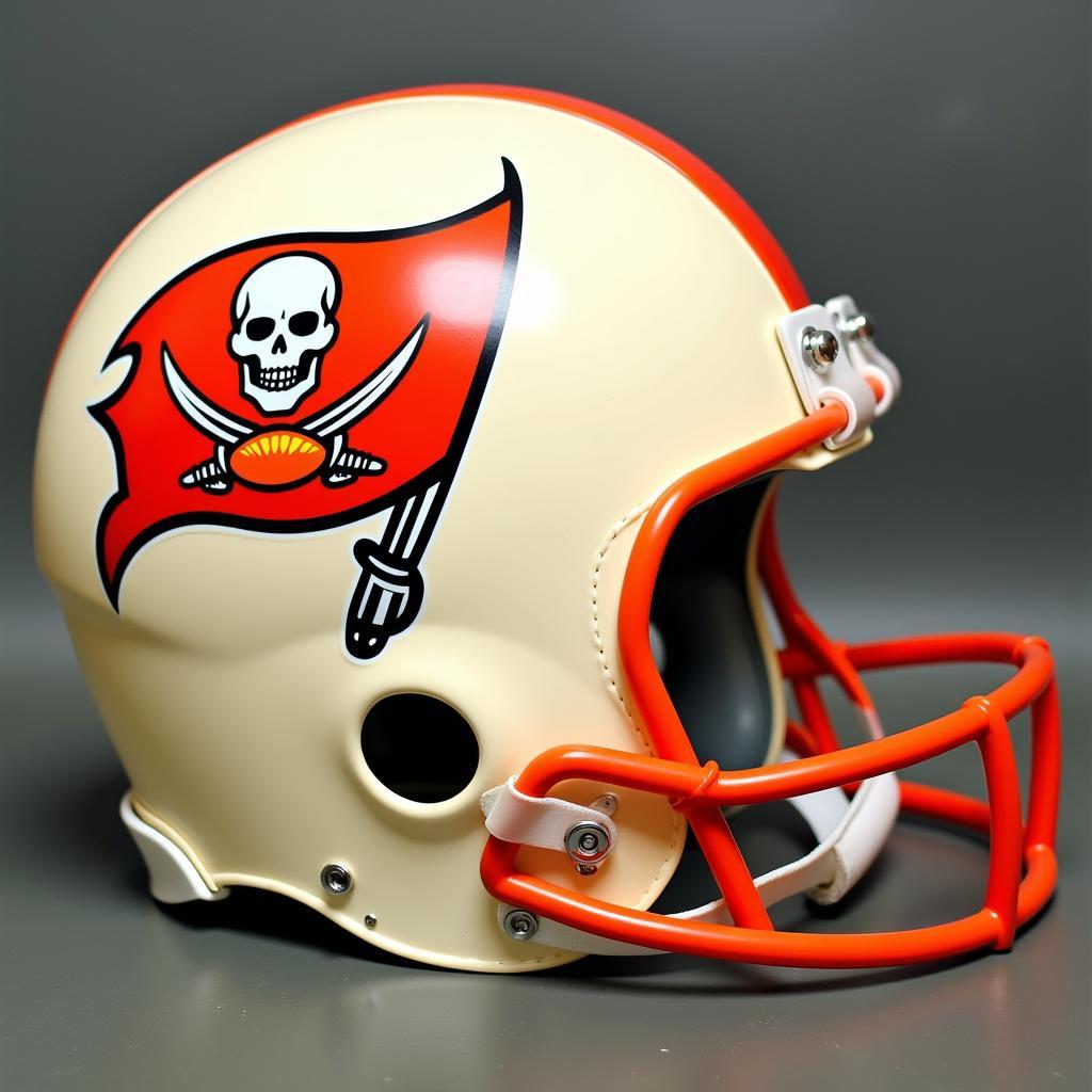 Old Bucs Helmet: The Creamsicle Era