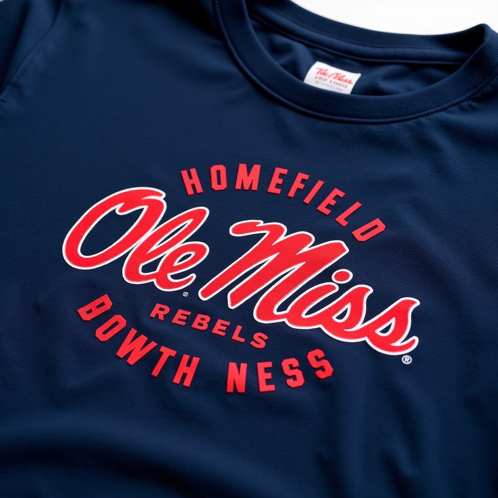 Homefield Apparel Ole Miss T-shirt Design