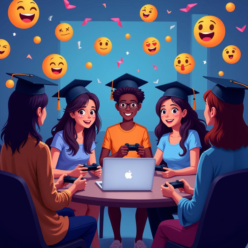 Virtual Graduation Party Games