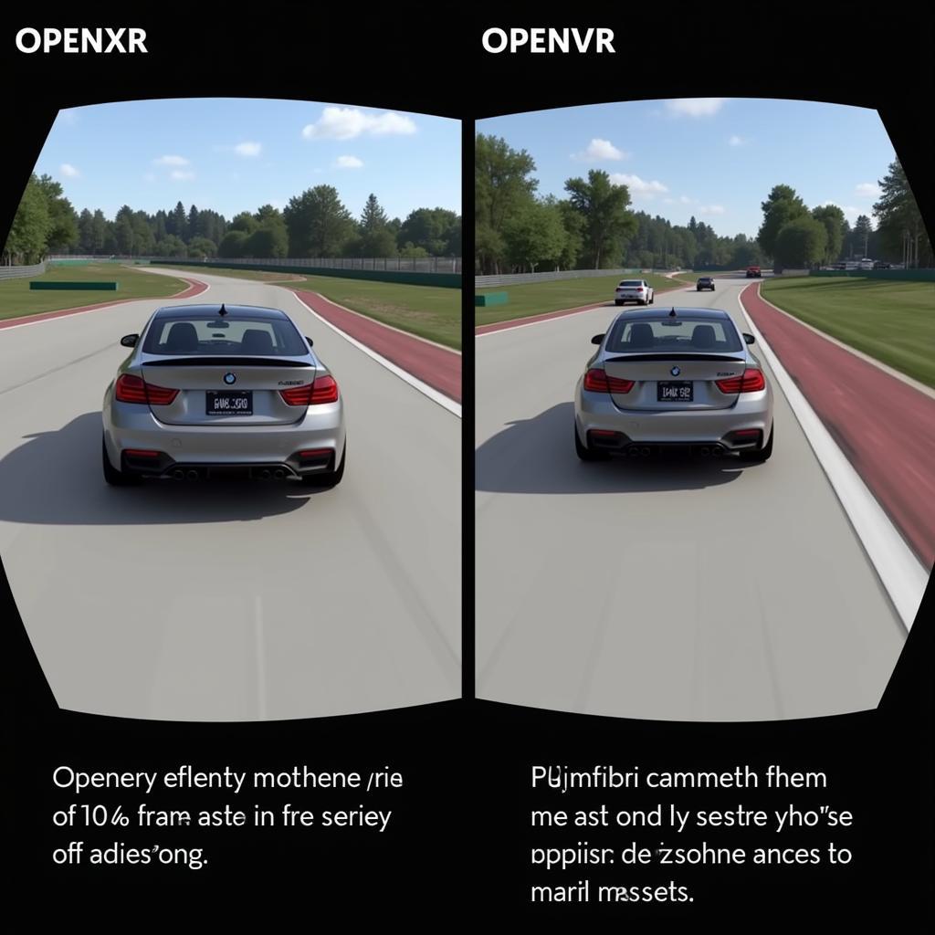 OpenXR and OpenVR Performance Comparison