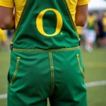 Classic Green Oregon Ducks Overalls