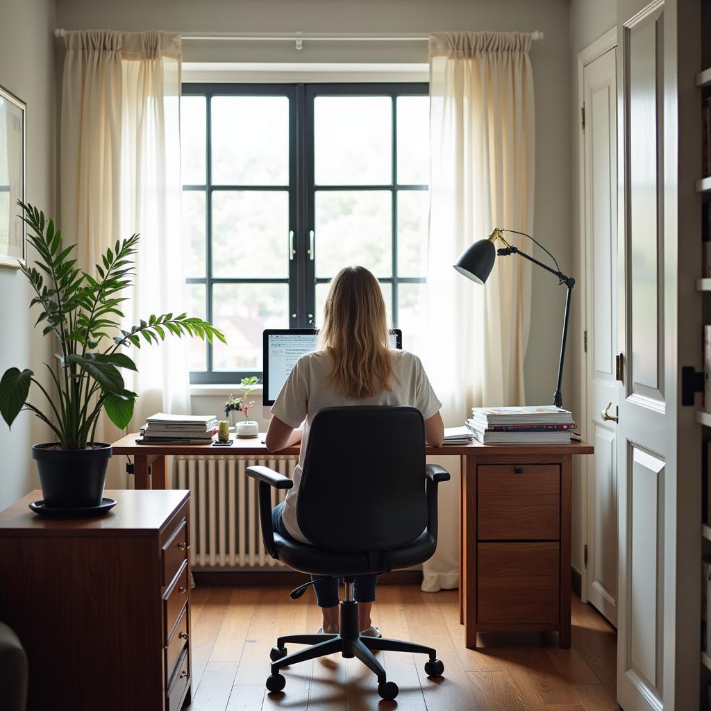 An organized workspace for enhanced productivity.