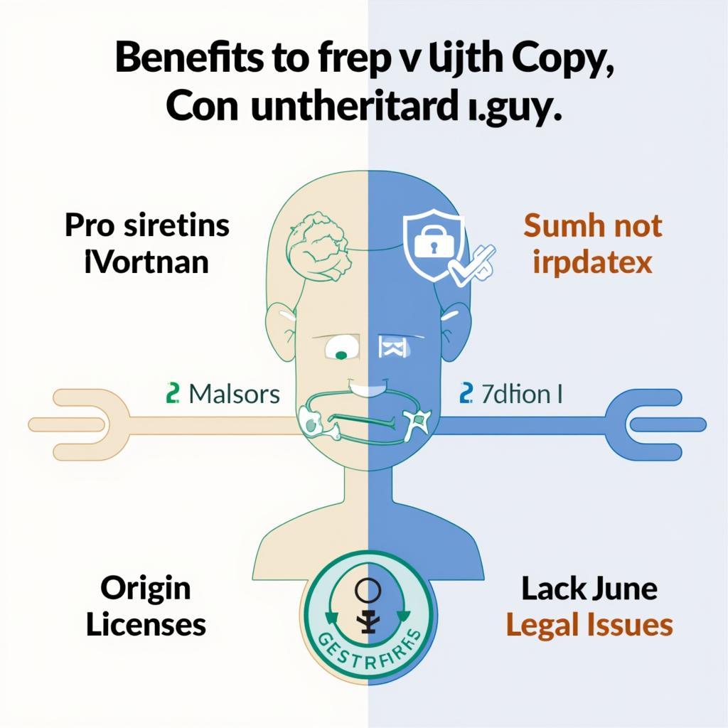 Origin License vs. Unauthorized Copy