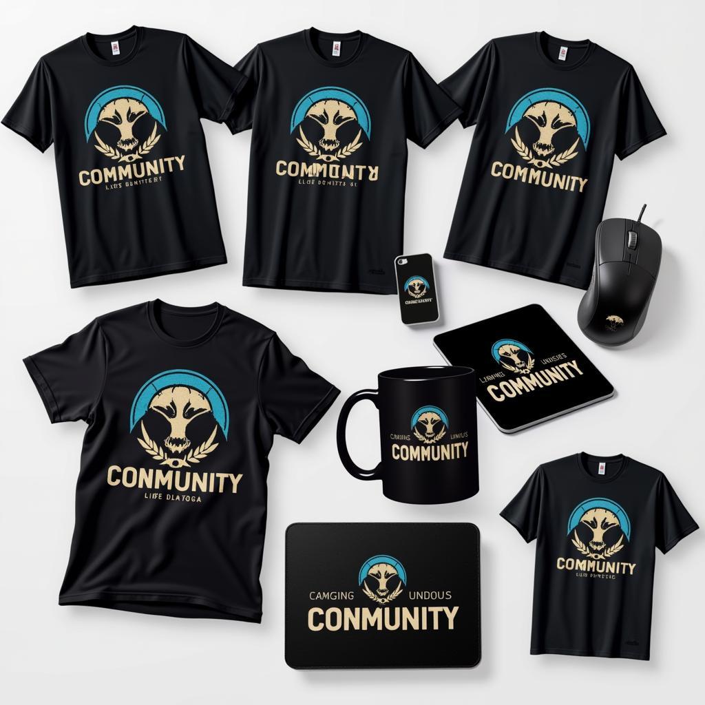 Gaming Community Merchandise with OT Slogans