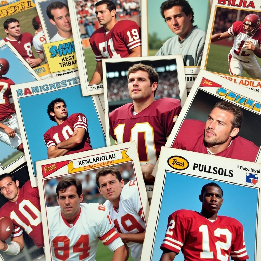 Types of OU Football Cards