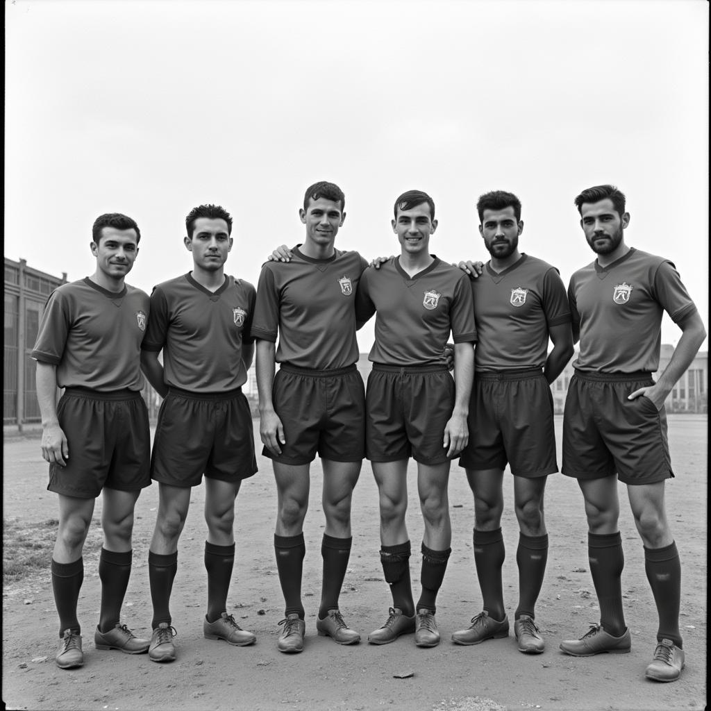 Palestinian Football Team in the 1950s