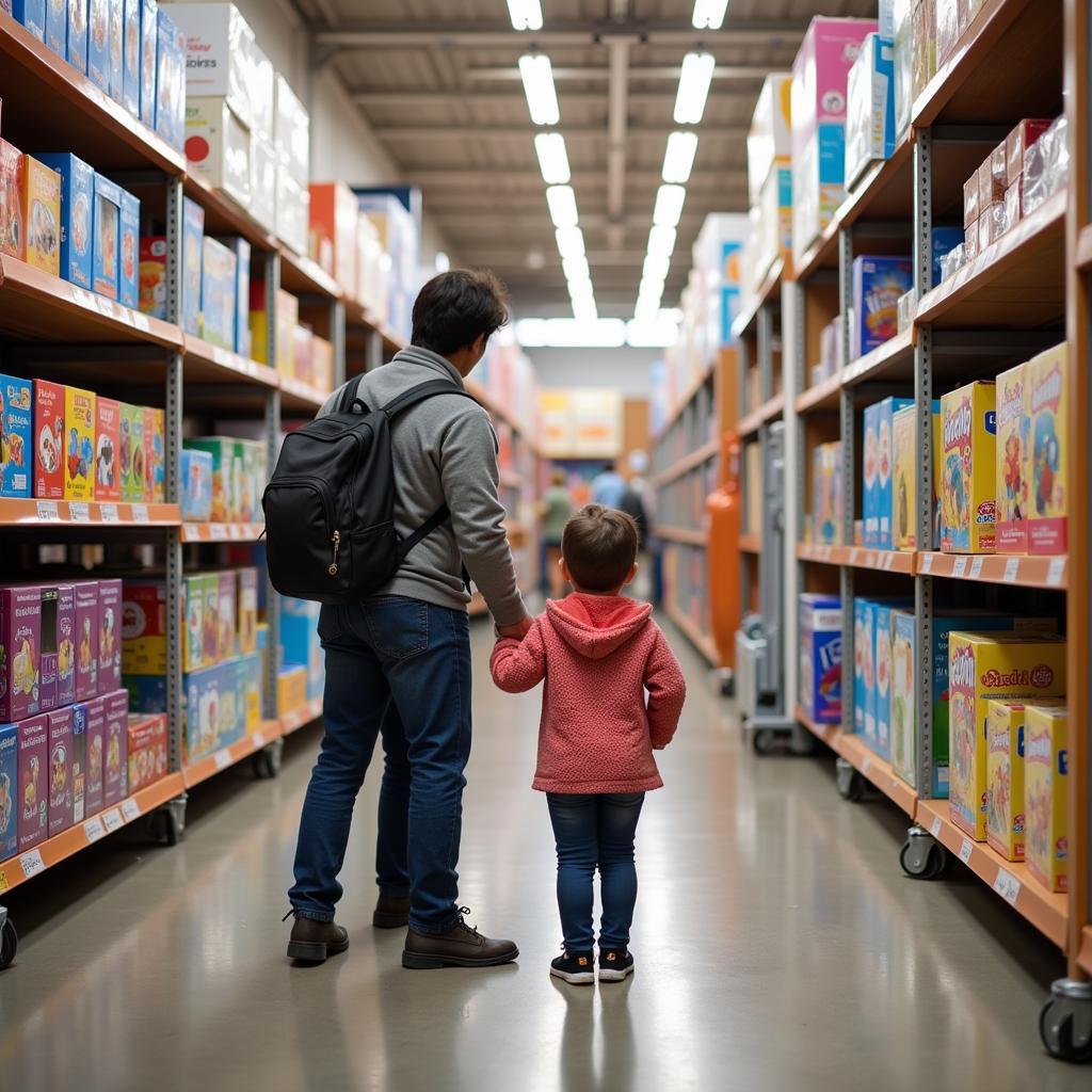 Parents Choosing a Pack and Play