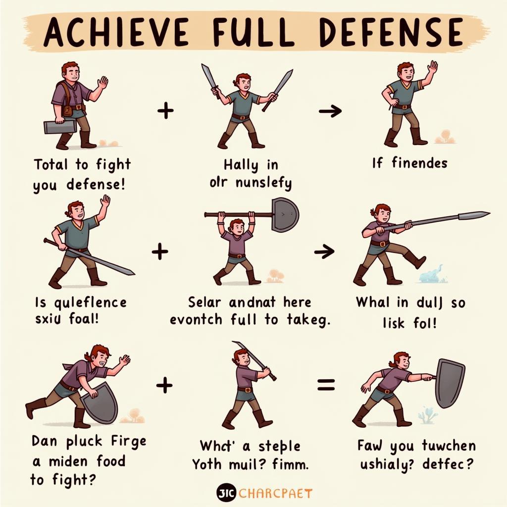 Pathfinder Full Defense Actions