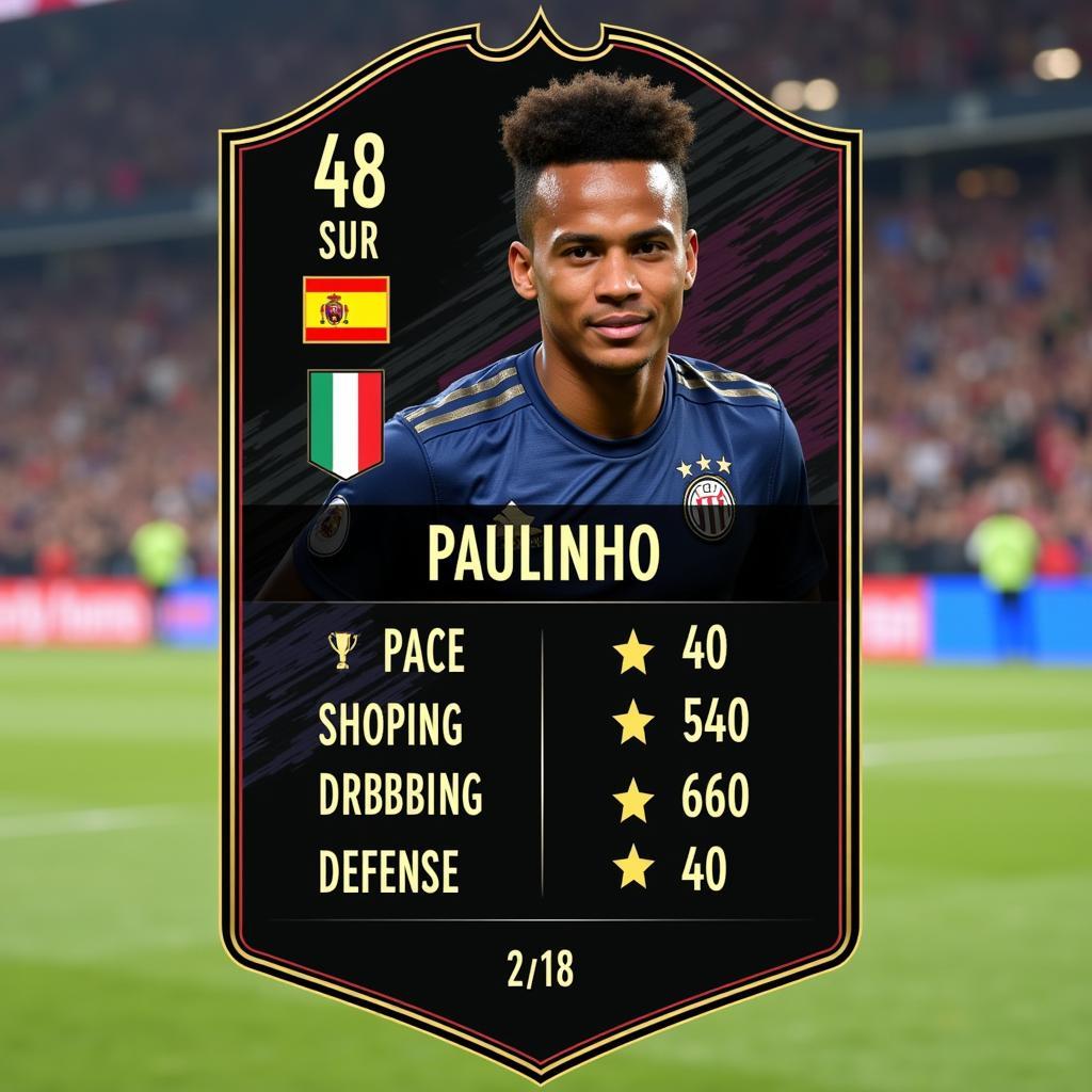 Paulinho's FIFA 21 Card