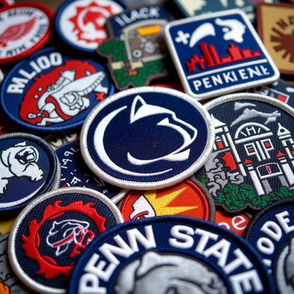 Collection of Penn State Patches