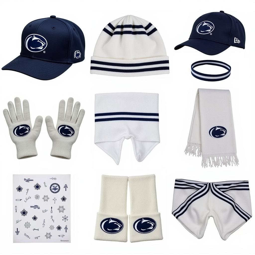 Penn State White Out accessories