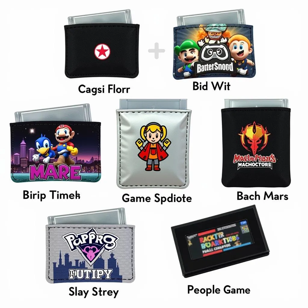 Different Styles of Gamer-Themed Pocket Protectors